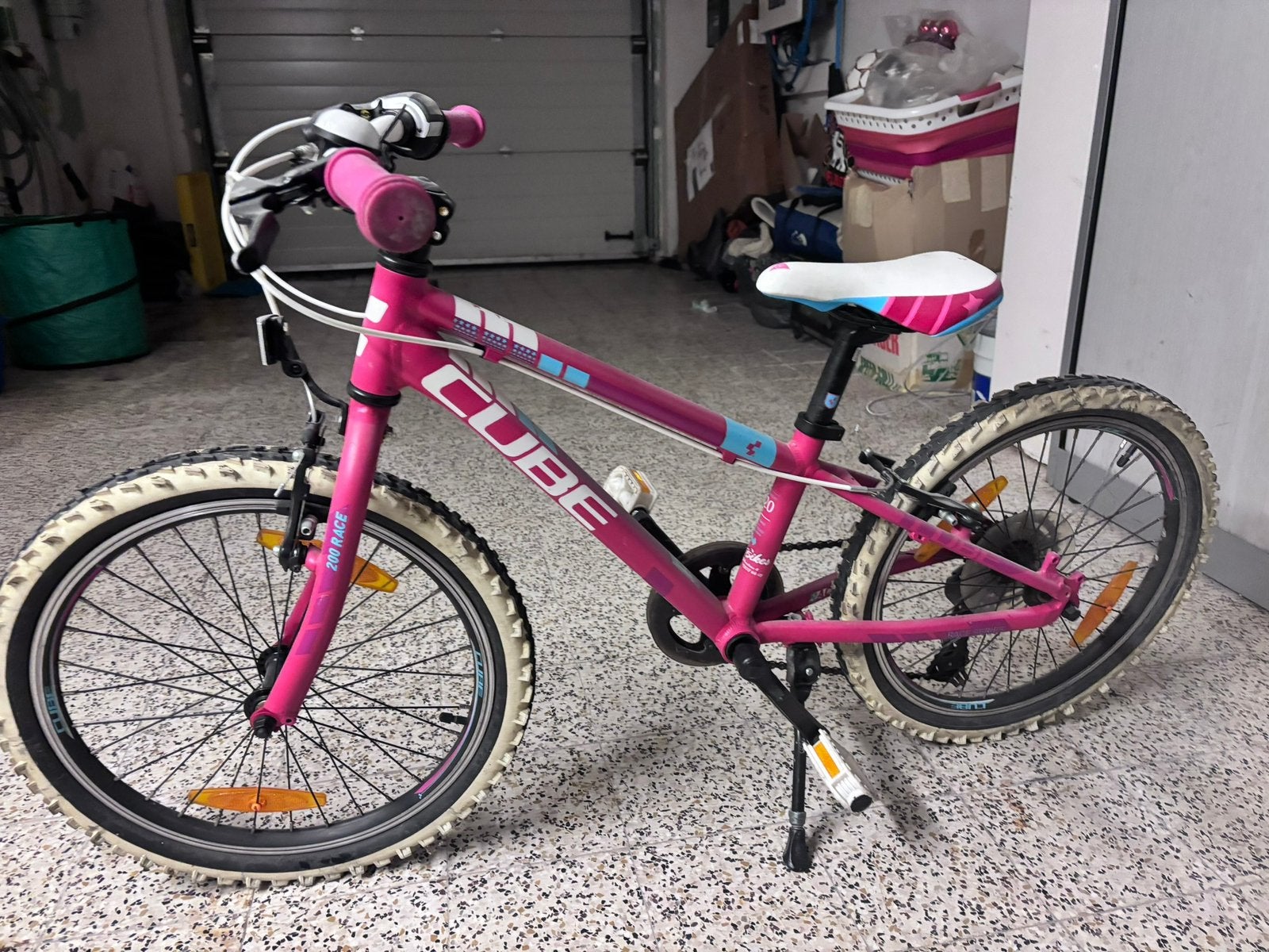 Vélo enfant BTWIN – 20 pouces – Rose/Fuchsia, Ophalen, Zo goed als nieuw, 20 inch