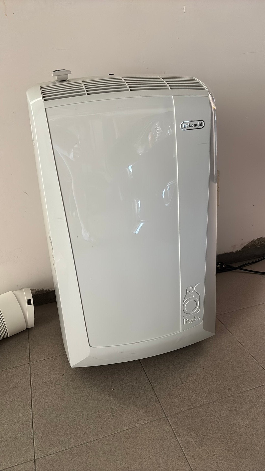 DeLonghi mobiele airco pinguine, Elektronische apparatuur, Airco's, Ophalen, Gebruikt, Mobiele airco, Afstandsbediening