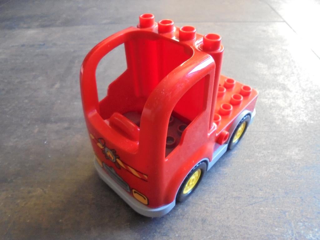 Lego Duplo Truck Flatbed with 4 Top Studs (zie foto's), Verzenden, Gebruikt, Losse stenen, Duplo