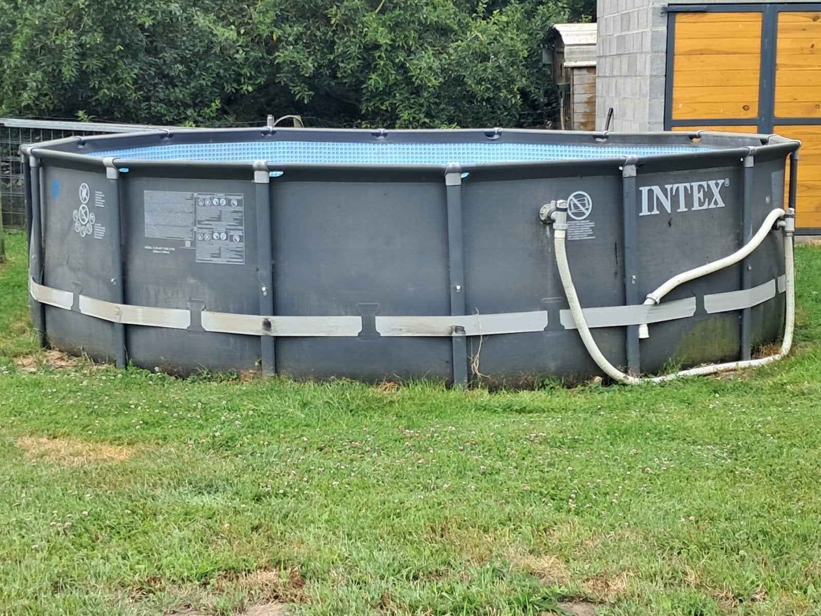 Piscine Intex Mons, Enlèvement