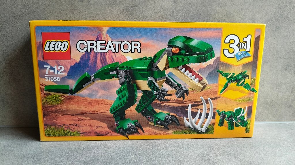 lego creator 31058 machtige dinosaurussen 3 in 1, Neuf, Enlèvement ou Envoi, Lego, Ensemble complet