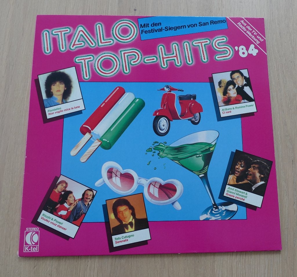 LP Italo Top-Hits '84, CD & DVD, Vinyles | Compilations, Enlèvement ou Envoi, Comme neuf, Pop, LP