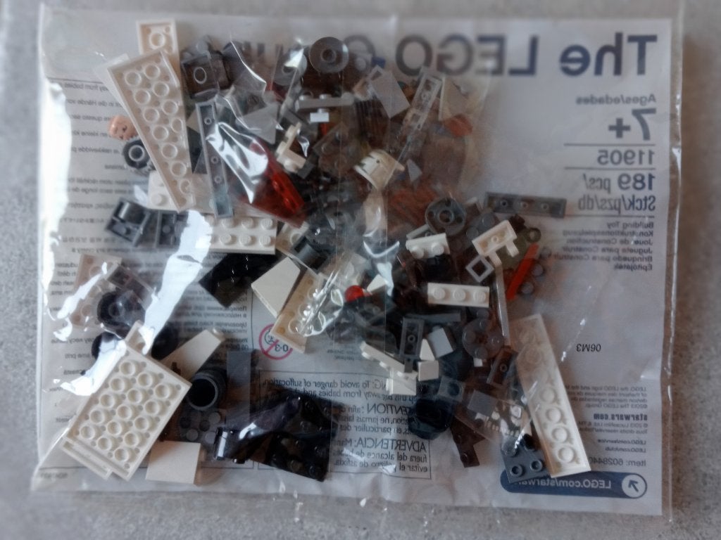 Polybag 11905 (mint) & boek Battle for the Stolen Crystal, Star Wars, Compleet, Lego, Nieuw