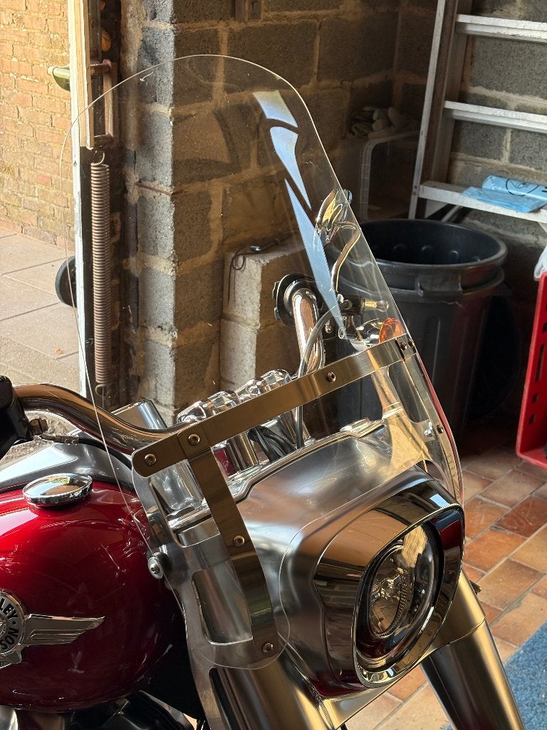 Harley fatboy 114 windscherm, Ophalen, Gebruikt
