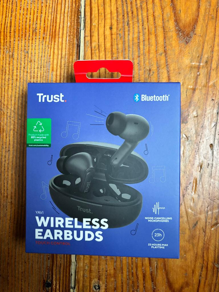 Bluetooth draadloze oordopjes Trust, Telecommunicatie, Mobiele telefoons | Oordopjes, Nieuw, In oorschelp (earbud), Overige merken