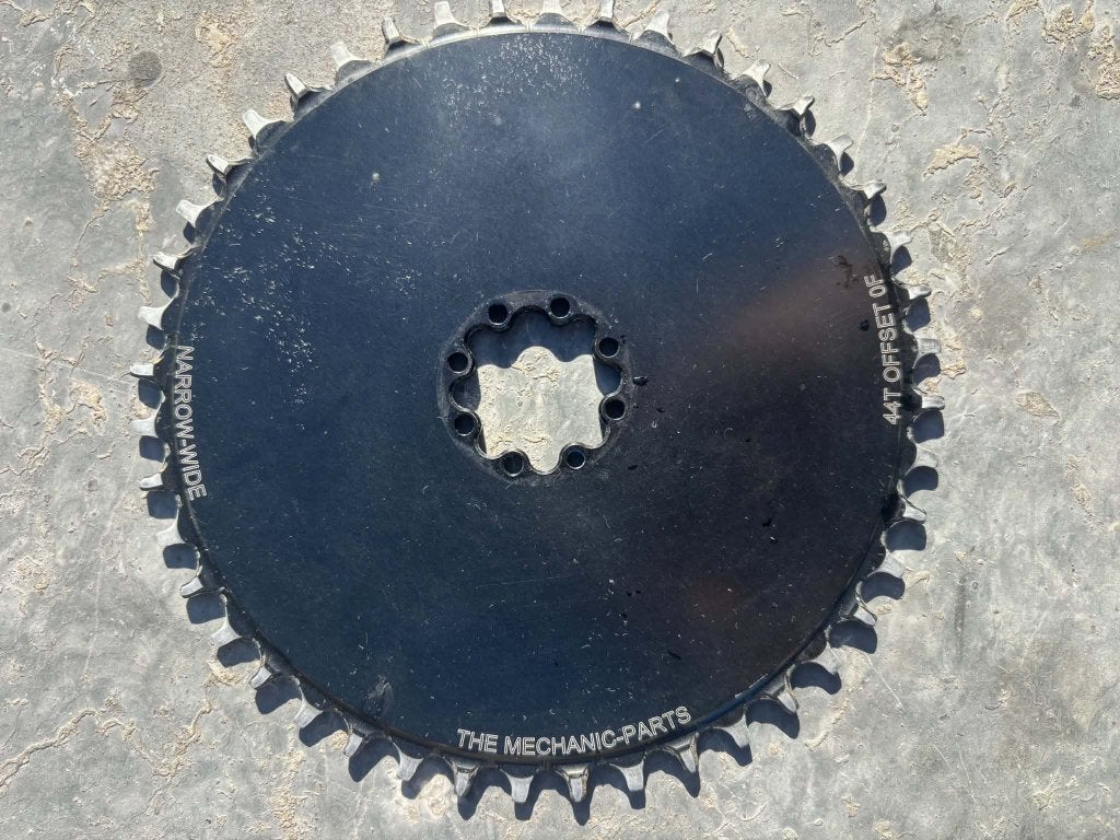 kettingbladen mechanic parts 42 en 44t 0offset 8bout, Ophalen of Verzenden, Zo goed als nieuw