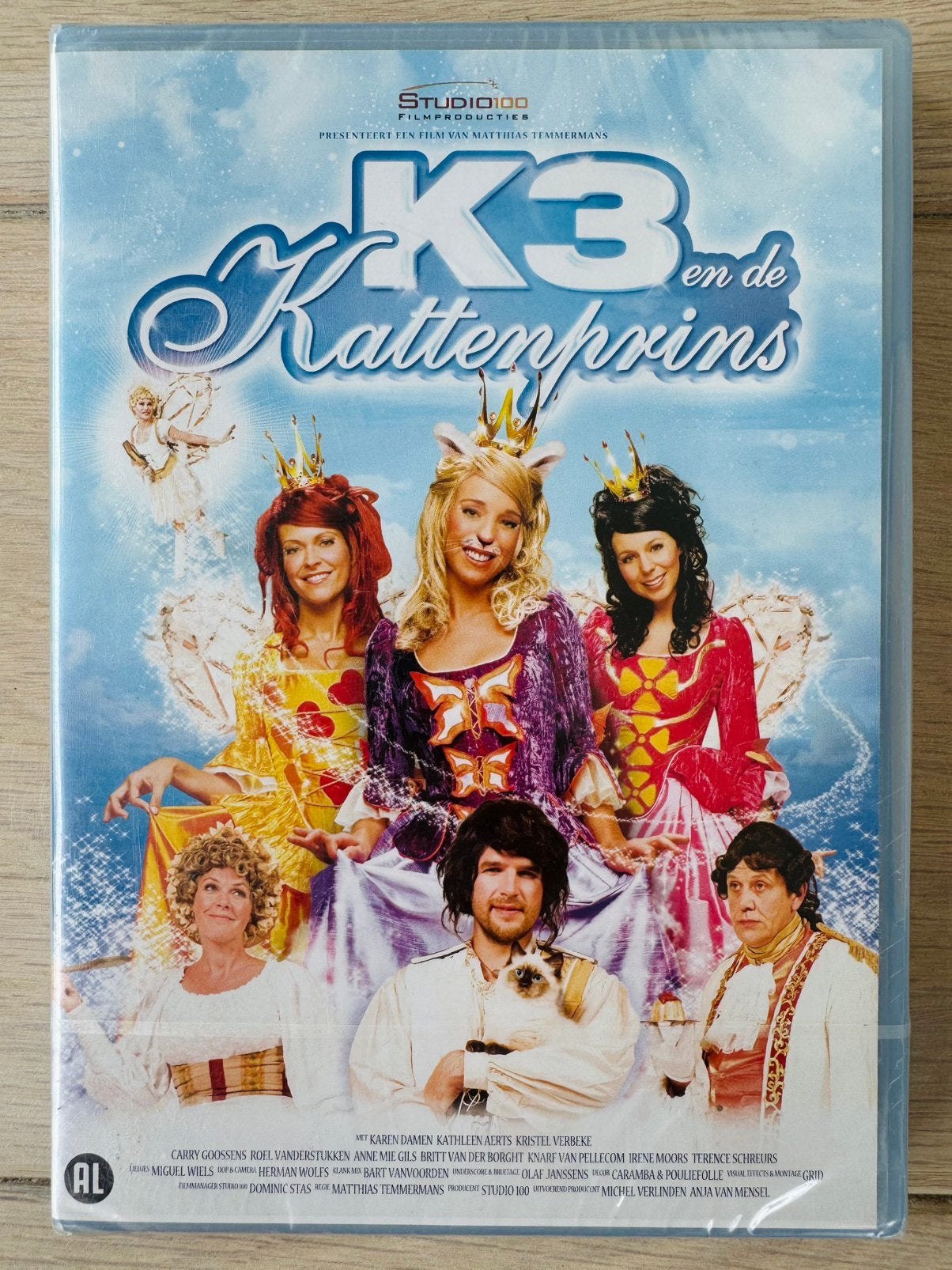 NIEUW K3 DVD: K3 en de Kattenprins (film), Ophalen of Verzenden, Nieuw in verpakking, Film