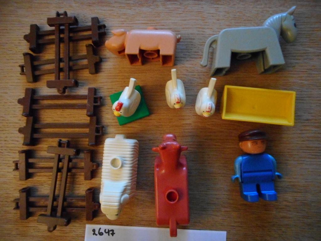 Lego Duplo 2647 - Dieren van de boerderij, Ophalen of Verzenden, Gebruikt, Duplo