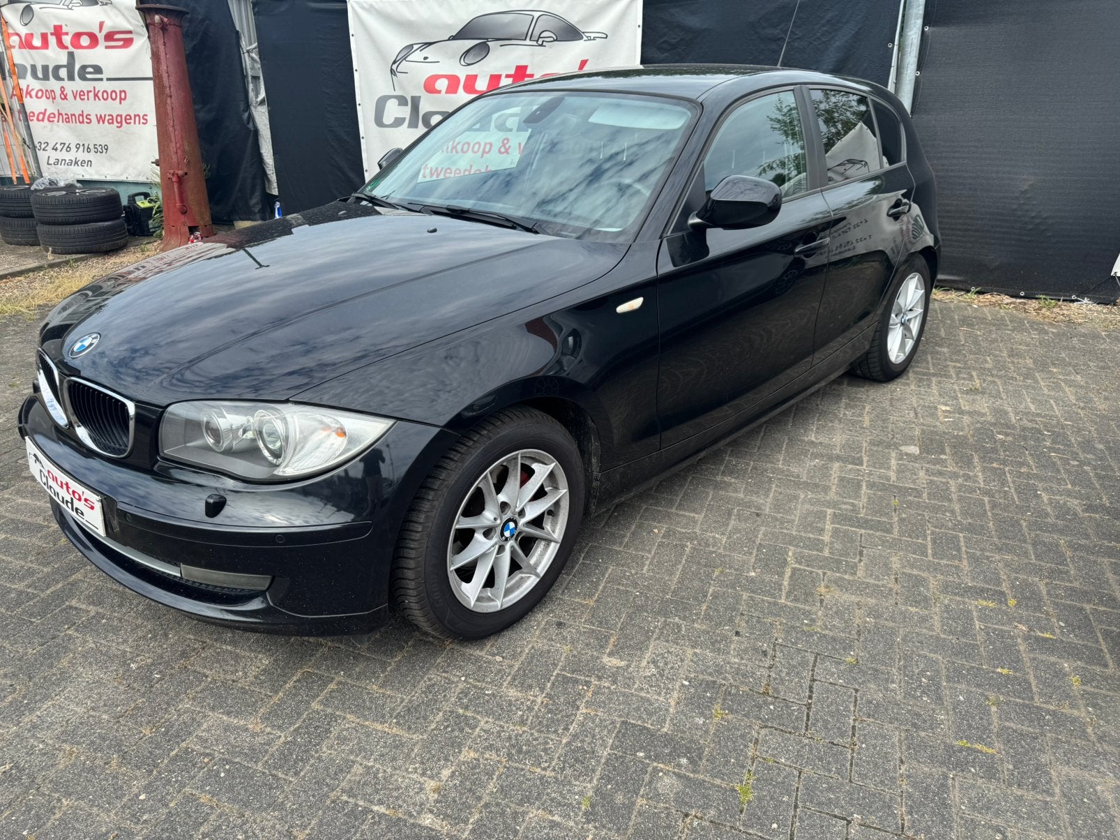 BMW 1 2.0 benzine, Auto's, 4 deurs, 1995 cc, Zwart, 4 cilinders