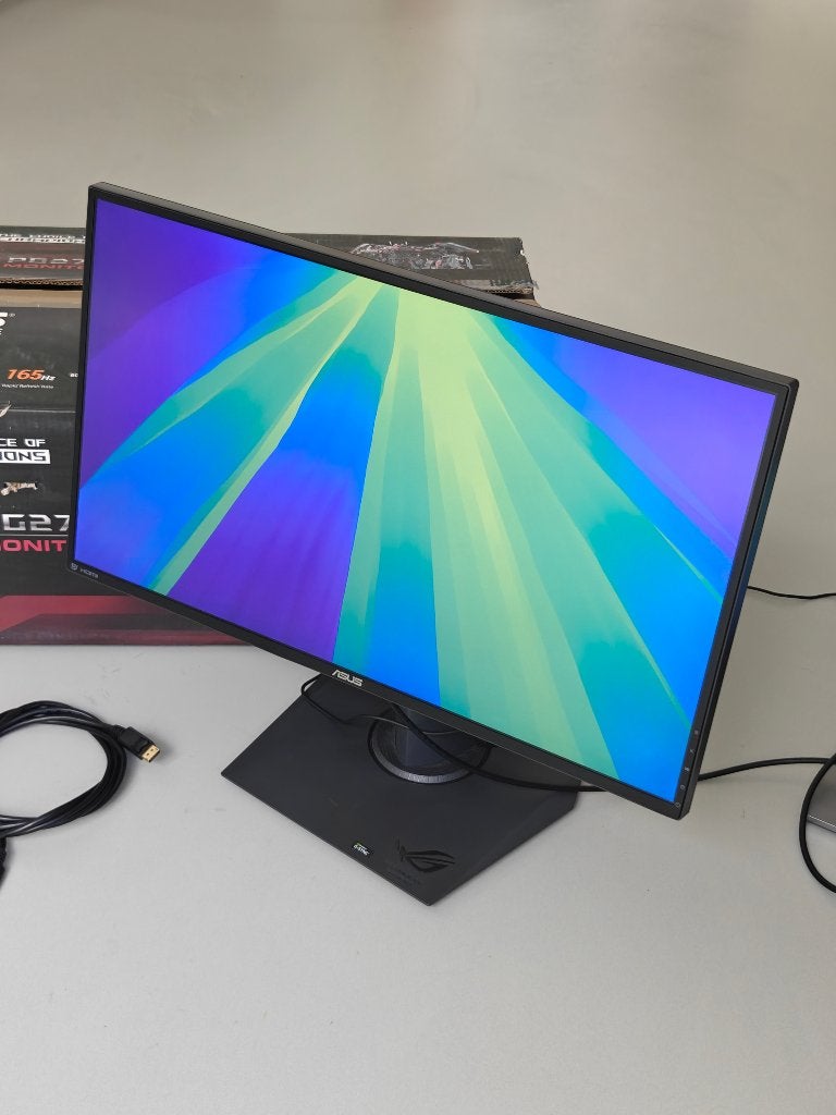 ASUS ROG Swift PG279Q 27" 1440p 165Hz IPS G-Sync Gaming, Gaming, Zo goed als nieuw, DisplayPort, IPS