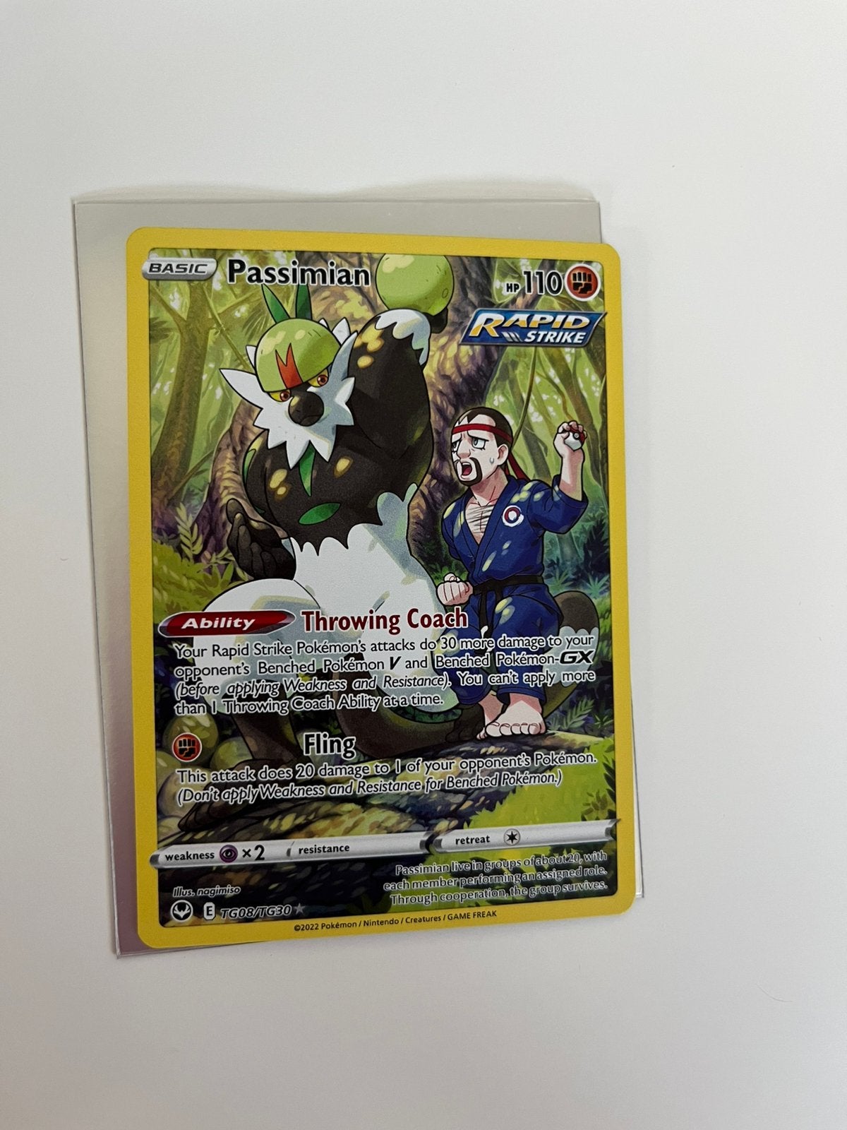Pokémonkaart passimian, Ophalen of Verzenden, Nieuw, Losse kaart