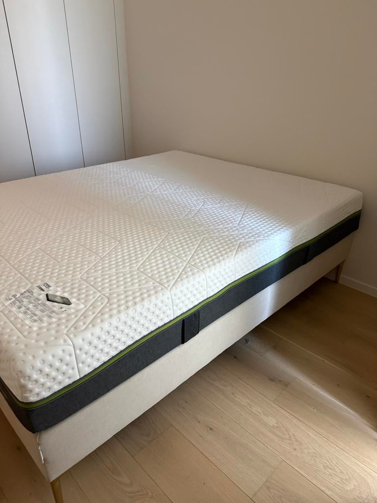 Lit + matelas 160 x 200, Neuf, Enlèvement, Sommier, 200 cm