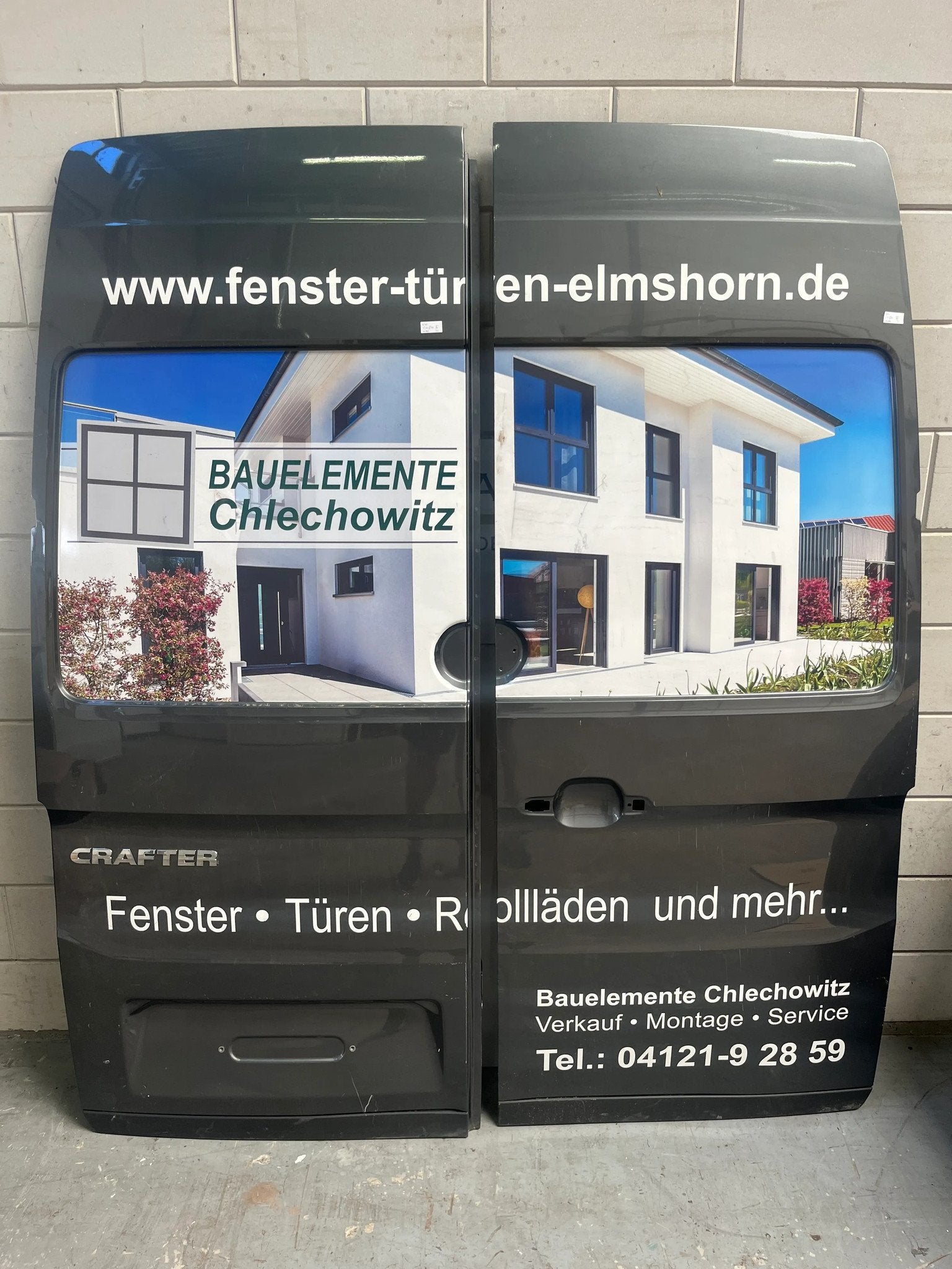 VW 7C CRAFTER 2 | MAN ACHTERDEUREN LINKS RECHTS ACHTER, Auto-onderdelen, Gebruikt, Volkswagen AG, Vw@volkswagen.de, Achter
