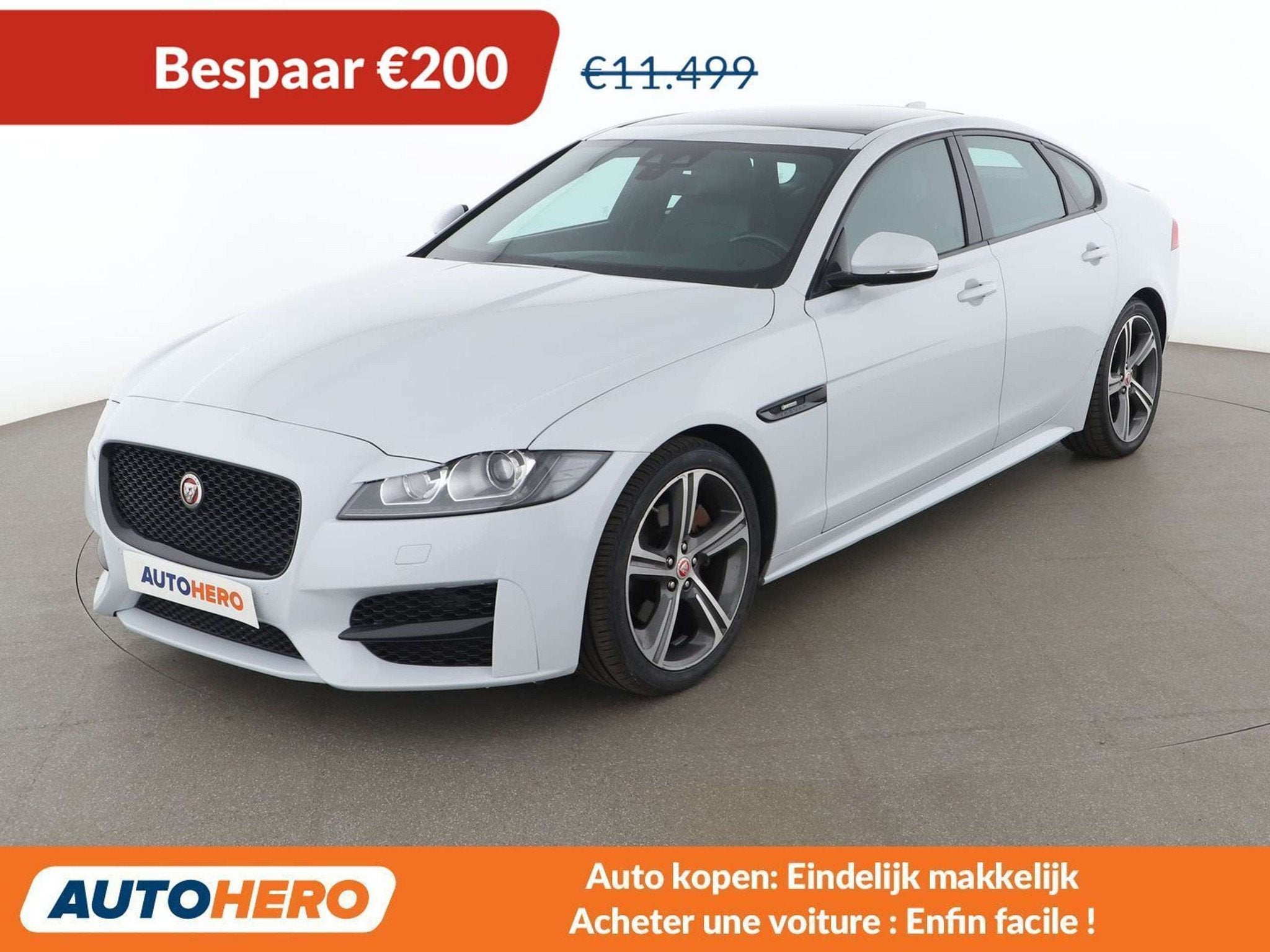 Jaguar XF 20d R-Sport (bj 2015), Auto's, Jaguar, 4 deurs, Achterwielaandrijving, Zwart, https://public.car-pass.be/vhr/d5cfafbf-950d-4c13-8d9a-4df9a1942c35