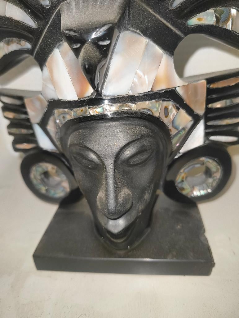 Obsidiaan dodenmasker, Antiek en Kunst, Ophalen