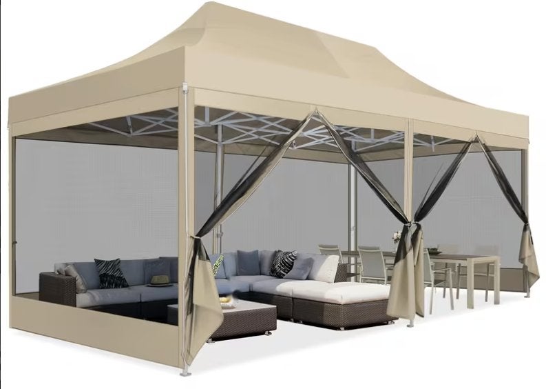 easy-up tent 6x3meter, nieuw in doos, Tuin en Terras, Ophalen, Opvouwbaar, Partytent, Minder dan 4 meter