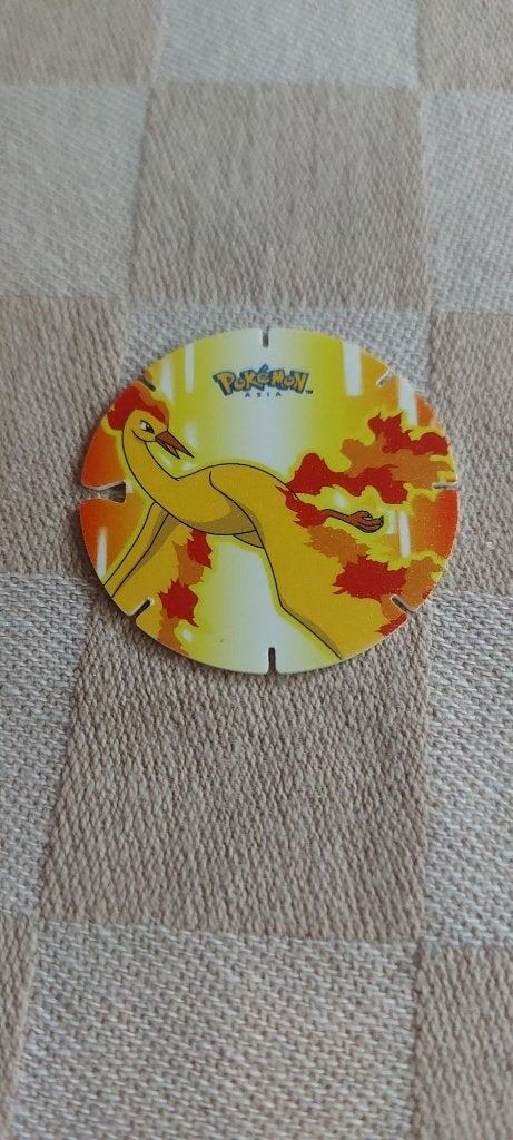 flippo pokemon chiki balls zeldzaam Moltres legendary, Verzamelen, Flippo's, Ophalen of Verzenden