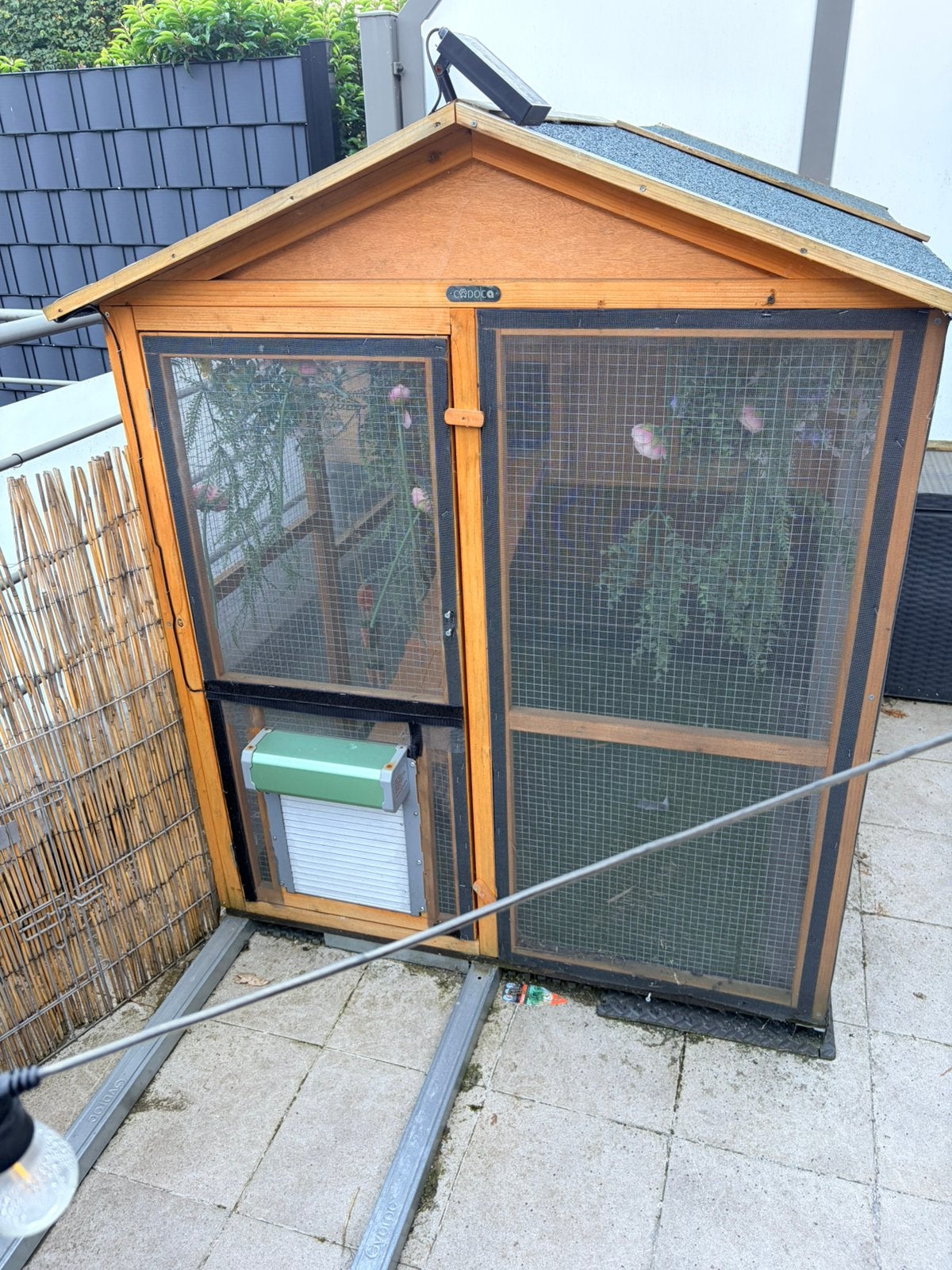 Konijnenhok te koop. Zeer goede staat, Ophalen, 90 cm of meer, Konijn, Hok