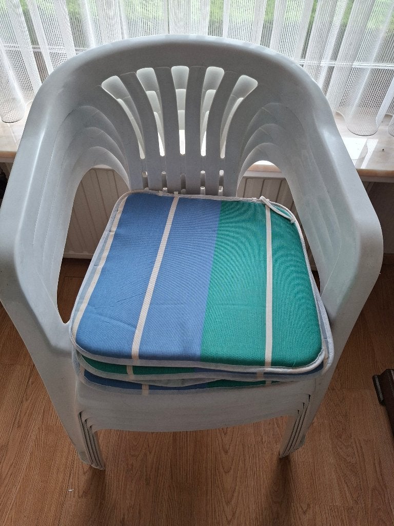 Tuinstoelen, Tuin en Terras, Ophalen, Zo goed als nieuw, Kunststof, Stapelbaar
