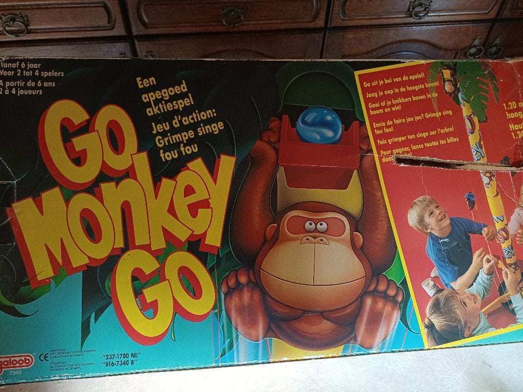SPEL  GO MONKEY GO  ( gratis op te halen ), Hobby en Vrije tijd, Ophalen, Gebruikt