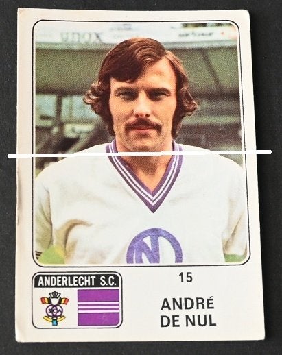 Panini Football 73 - 74/RSC Anderlecht/André De Nul, Collections, Envoi, Comme neuf, Affiche, Image ou Autocollant