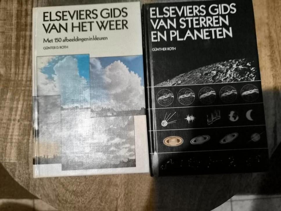 Gids van het weer en gids van sterren en planeten, Boeken, Ophalen, Zo goed als nieuw, Overige onderwerpen, Günther D Roth