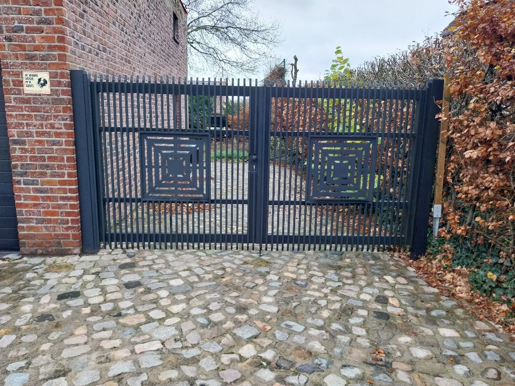 Poort, Ophalen, Gebruikt, Aluminium, Overige typen