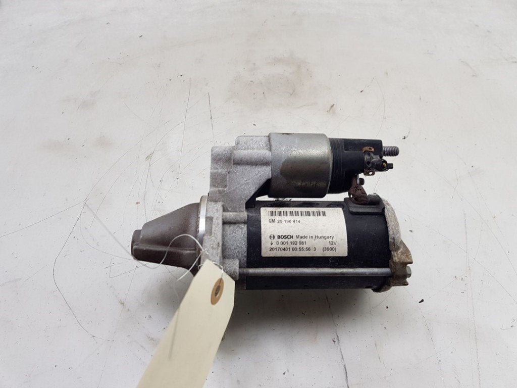 STARTMOTOR Opel Mokka / Mokka X (01-2012/12-2019), Robert Bosch AG, Gebruikt, Opel, Robert-Bosch-Allee 1
74232  Abstatt, DE