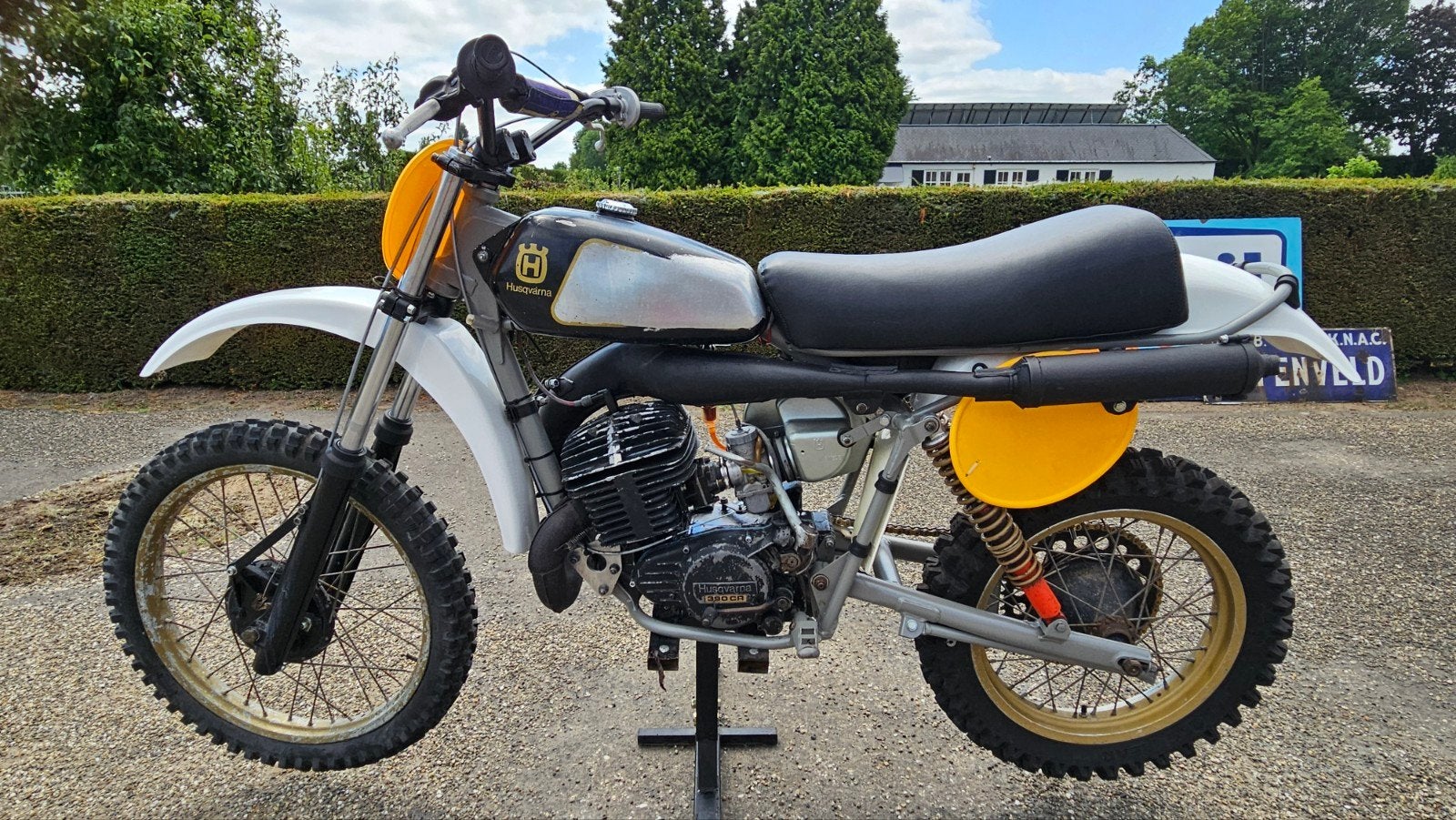 Husqvarna Cr 390 cc 1977, Motos, 1 cylindre, 390 cm³
