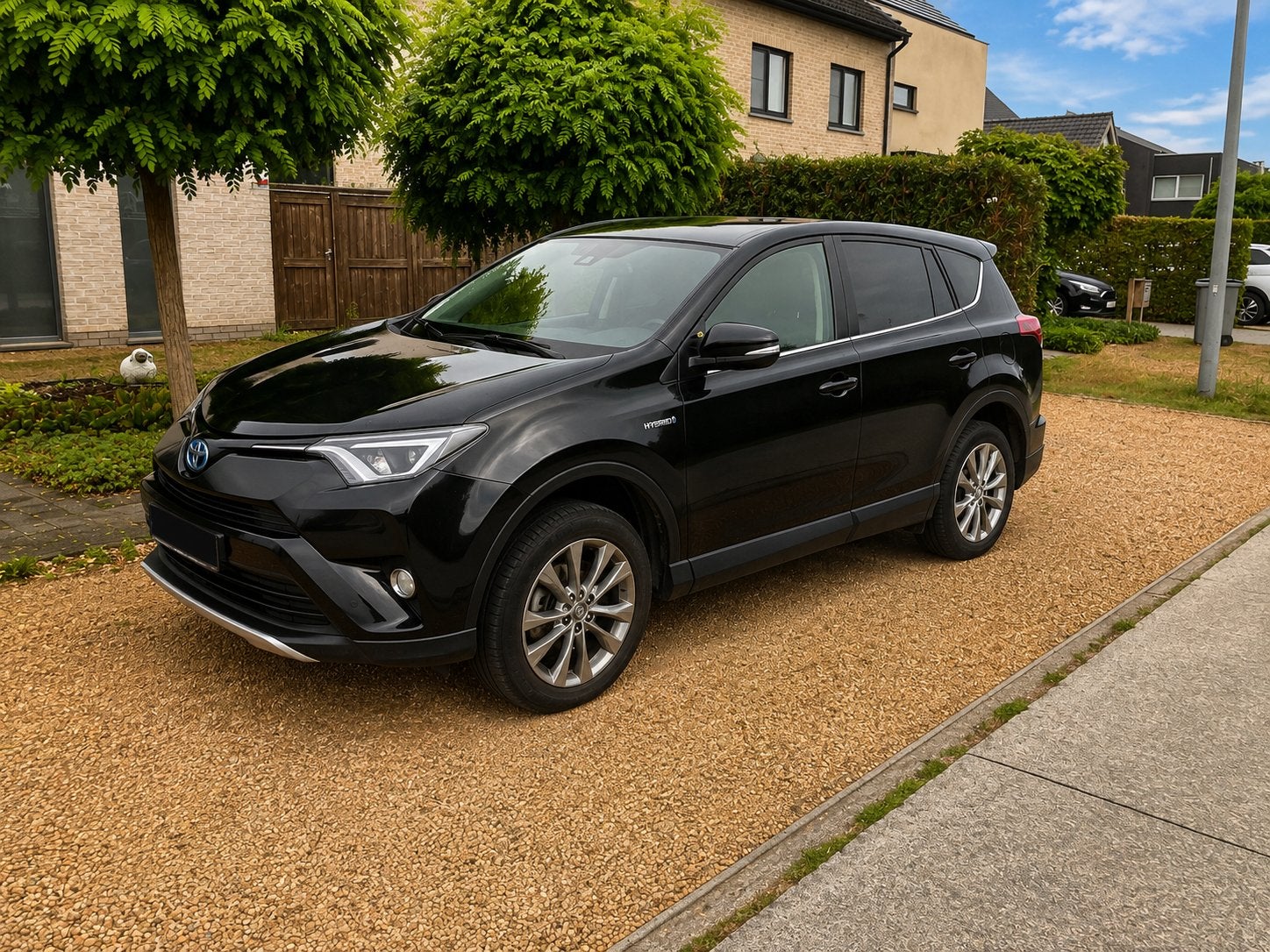 Toyota RAV4 Hybrid 4x4 – 2016 – slechts 45.000 km, Auto's, Toyota, Automaat, Euro 6, 1650 kg, Zwart