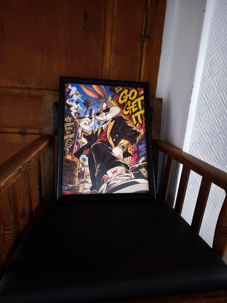 Pop art urbain / Street art. Cadre, Neuf, 32 cm, Enlèvement ou Envoi, 42 cm