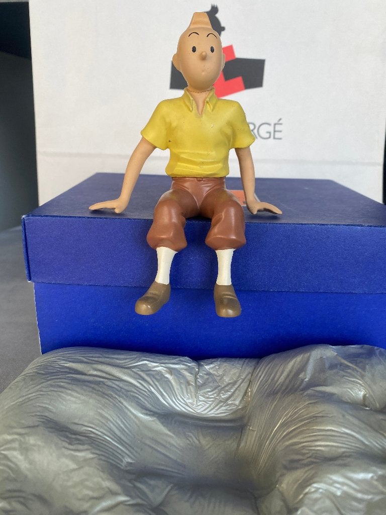 Tintin Leblon-Delienne 46103,n° 986 avec boîte et certificat, Enlèvement ou Envoi, Tintin, Comme neuf, Statue ou Figurine