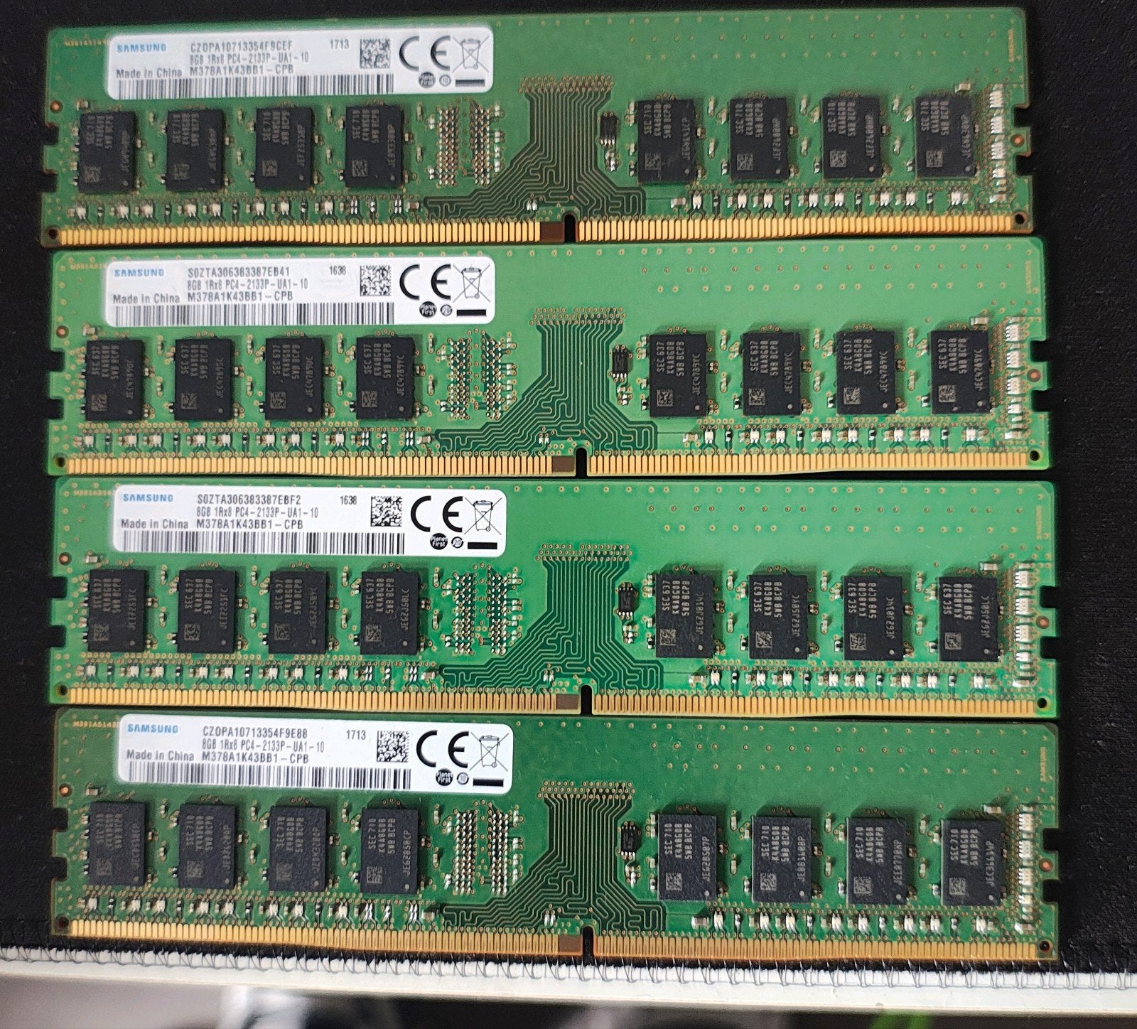 4x8go DDR4 2133mhz ( 32go ), Computers en Software, RAM geheugen, DDR4