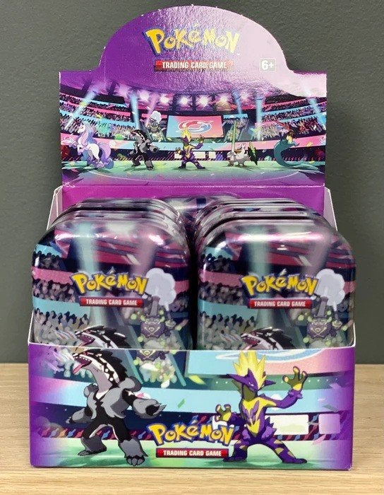 Galar Power Mini Tin Display H21 Cosmic Eclipse/Rebel Clash, Hobby en Vrije tijd, Ophalen of Verzenden, Nieuw, Booster, Foil
