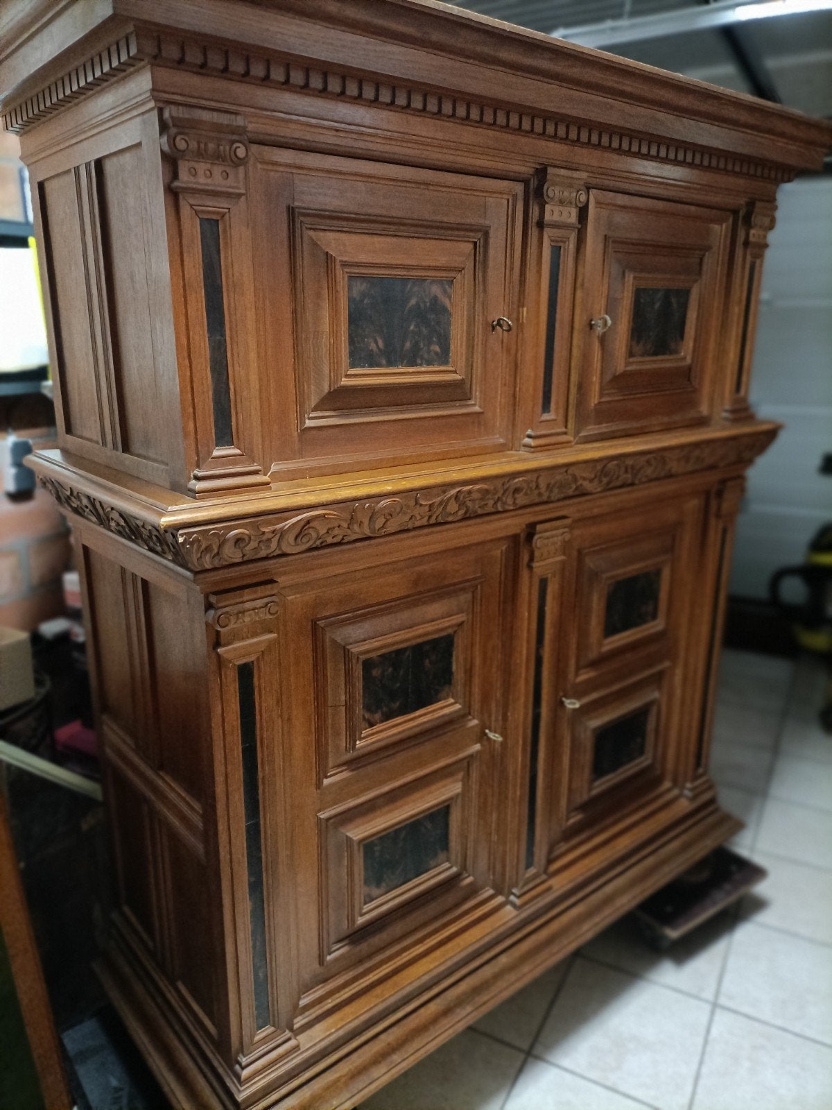 Antieke apart kast Renaissance, stijl 19, eeuwse150€,, Ophalen