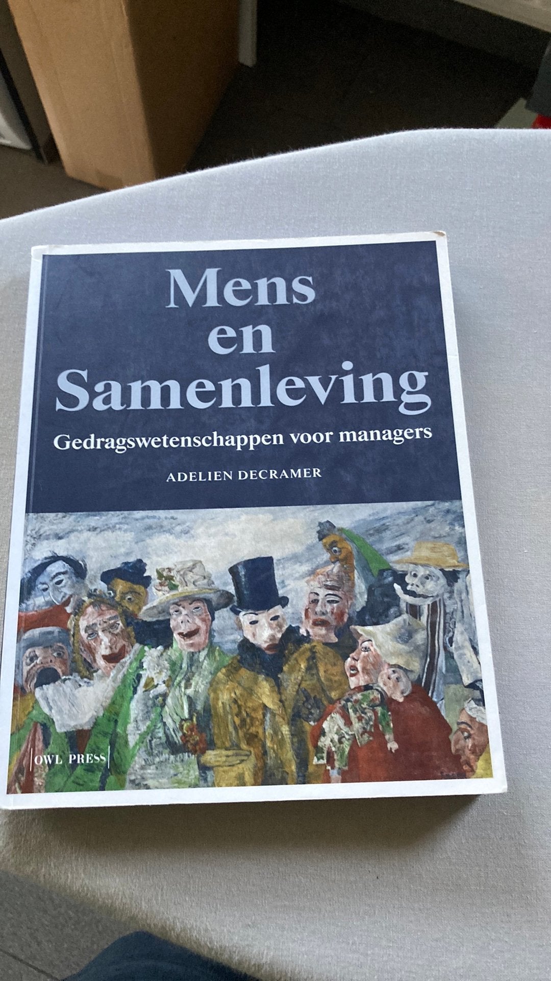 Adelien Decramer - Mens en samenleving, Boeken, Ophalen of Verzenden, Adelien Decramer
