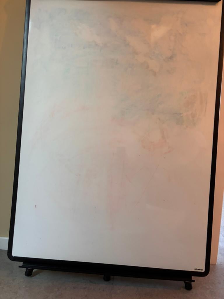 Whiteboard, Huis en Inrichting, Woonaccessoires | Memoborden, Ophalen, Zo goed als nieuw