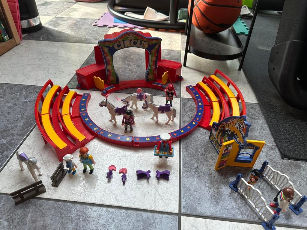 Vintage Playmobil circus, Ophalen of Verzenden, Gebruikt