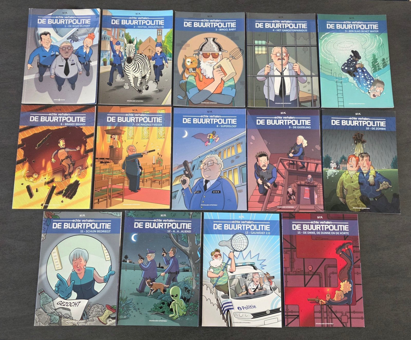 Strips: De Buurtpolitie. : Standaard Uitgeverij, Boeken, Stripverhalen, Ophalen of Verzenden, Zo goed als nieuw