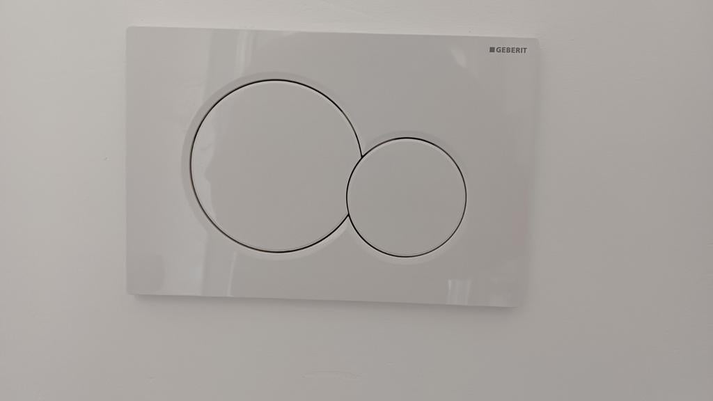 Geberit sigma 01 bedieningspaneel wit, Doe-het-zelf en Bouw, Sanitair, Ophalen of Verzenden