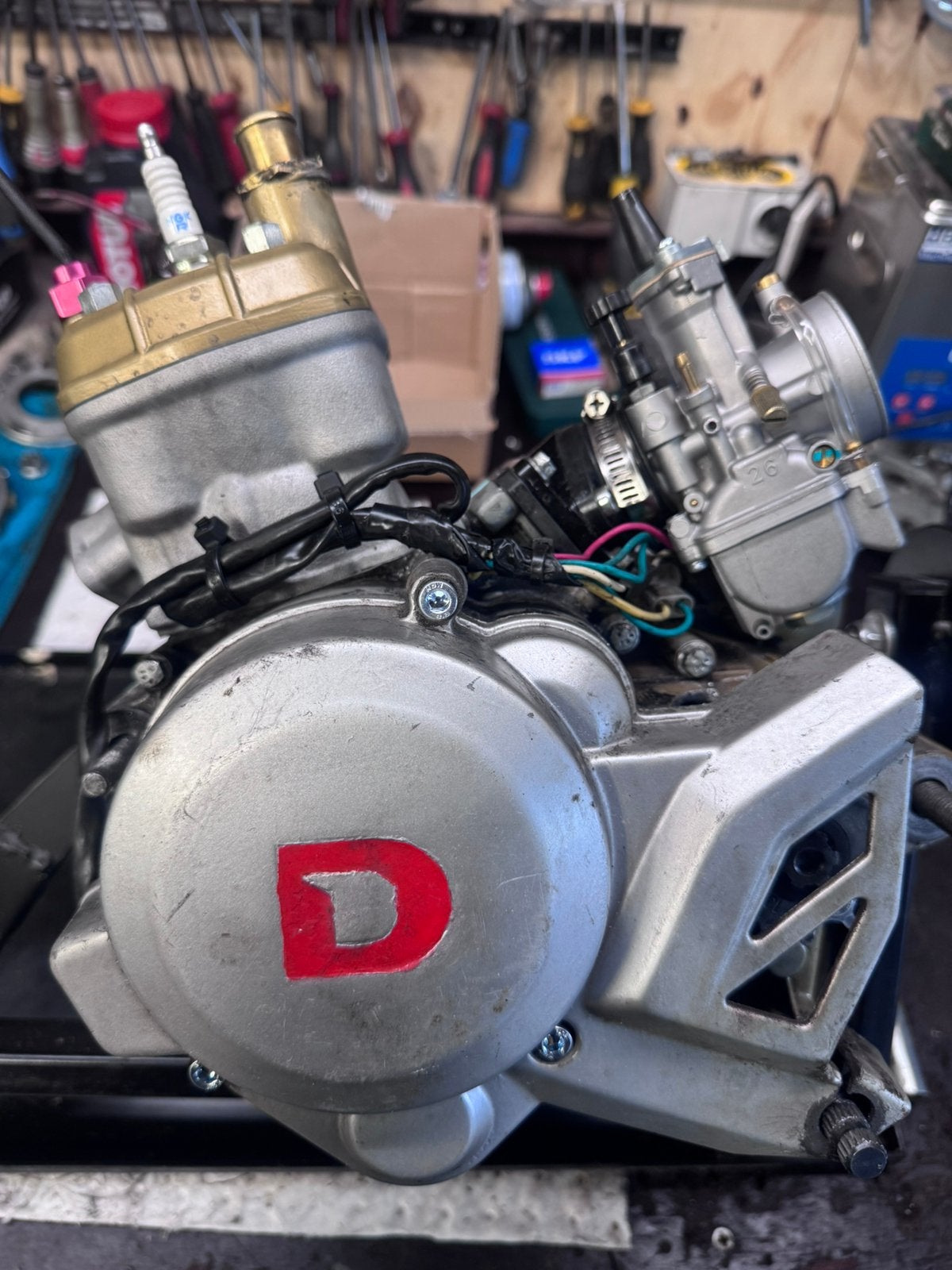 70cc metrakit derbi nt plug and play blok, Fietsen en Brommers, Ophalen of Verzenden, Blok