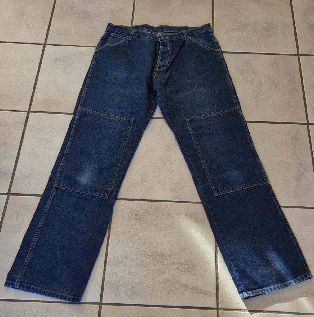 Jeans double face pour hommes - Rocky - Bleu - Taille XL L35, W36 - W38 (confection 52/54), Comme neuf, Bleu, Double Face