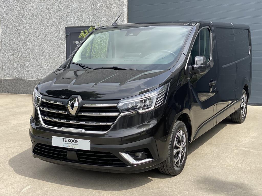 Renault Trafic L2-automaat-vele opties!-weinig km-22500€+BTW, Auto's, Bestelwagens en Lichte vracht, Zwart, Bedrijf, Diesel, 5 deurs