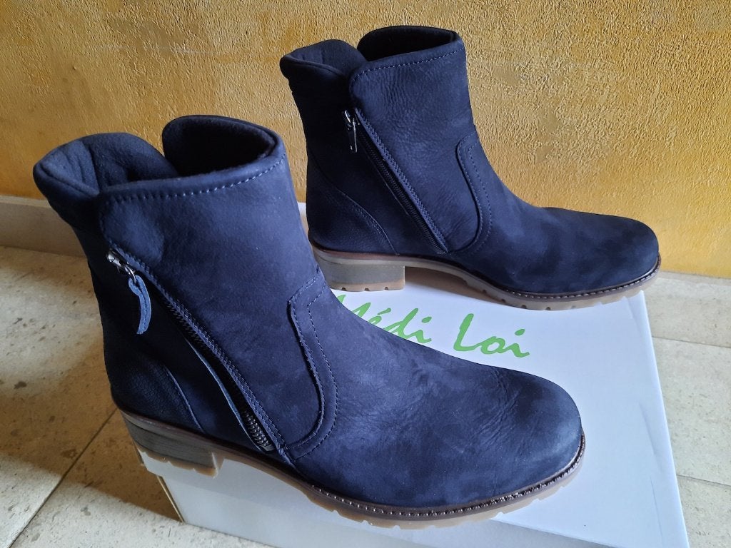 Bottillon pied sensible/orthopédique Médi-Loi cuir, Vêtements | Femmes, Neuf, Enlèvement ou Envoi, Bleu, Boots et Botinnes