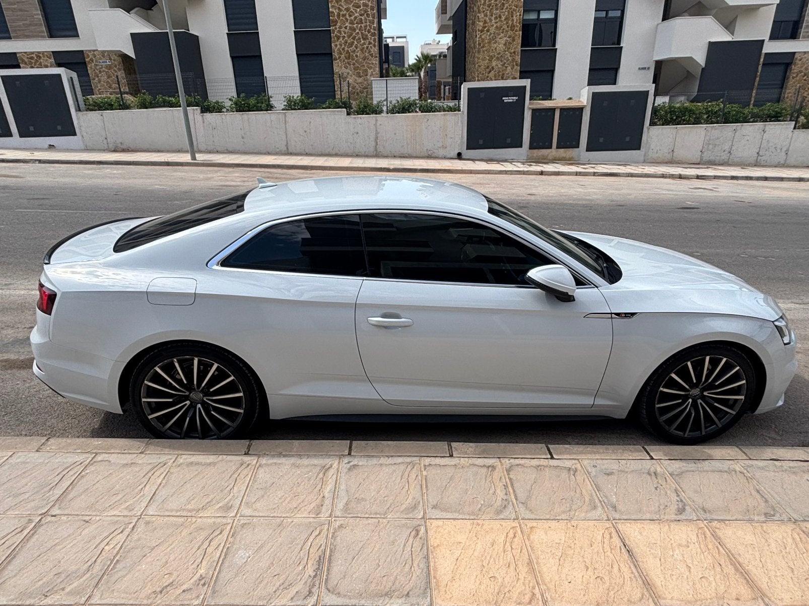 Audi a5 coupé, 4 zetels, Alcantara, Wit, Particulier