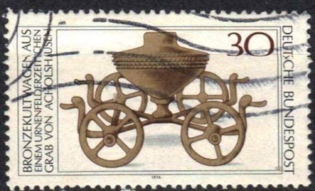 Duitsland Bundespost 1976 - Yvert 746 - Archeologie (ST), Postzegels en Munten, Postzegels | Europa | Duitsland, Verzenden, Gestempeld