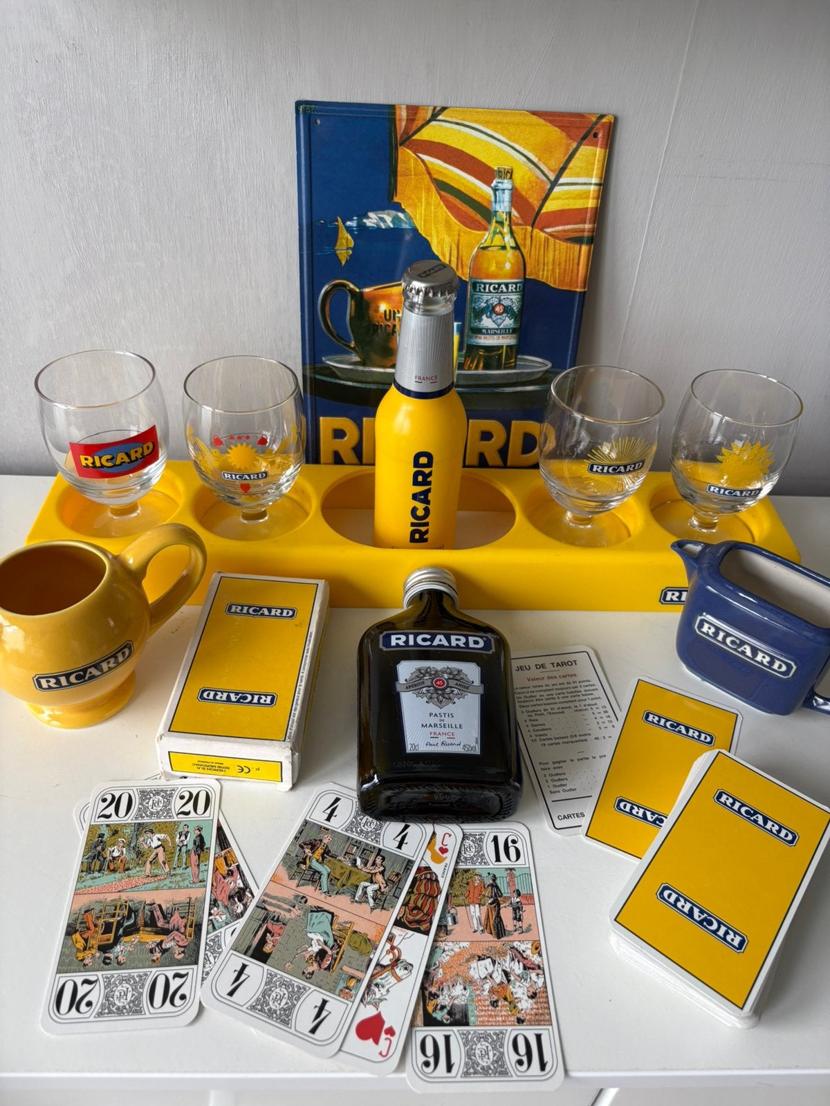 Articles RICARD, Enlèvement ou Envoi, Comme neuf