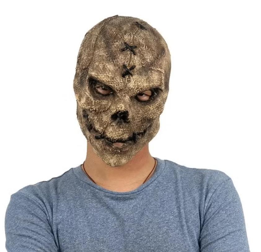 Haunted House full face latex masker Horror Killer Skull, Verzenden, Nieuw