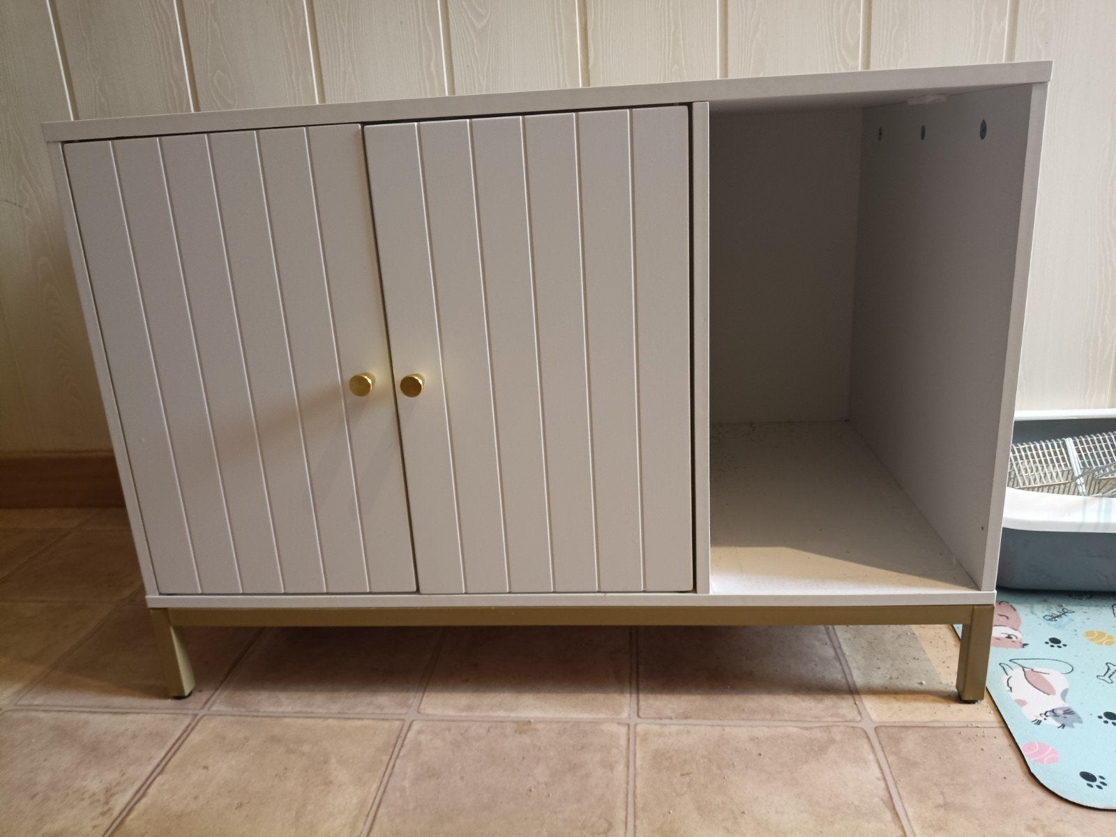 Feandrea armoire pour bac à litière, Enlèvement, Comme neuf, Fermé