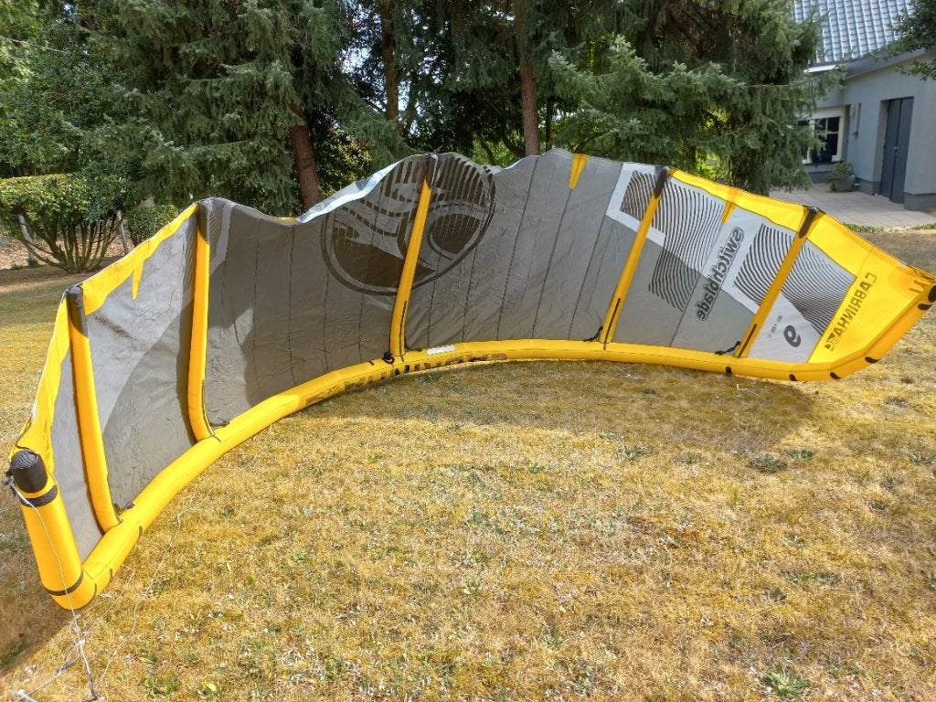 Cabrinha switchblade 09 m2, Watersport en Boten, Kitesurfen, Ophalen, Gebruikt, 9 m², Kite